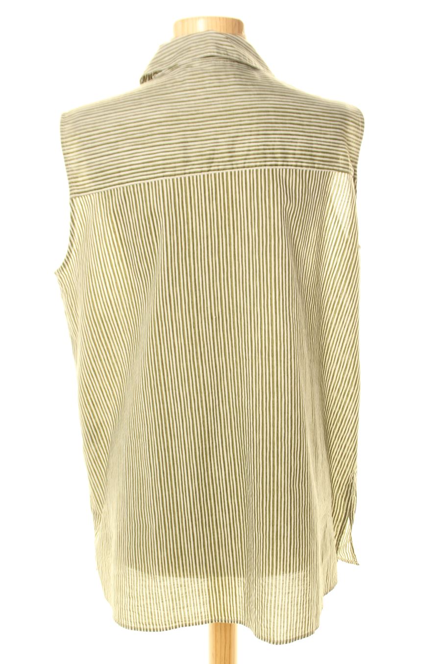 Camisa sin mangas de Woman (El Corte Inglés) de la talla M, de color rayas