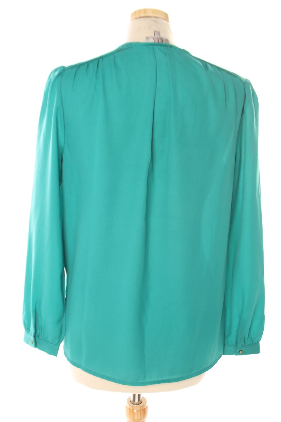 Blouse à manches longues Milano de la taille S, de couleur vert