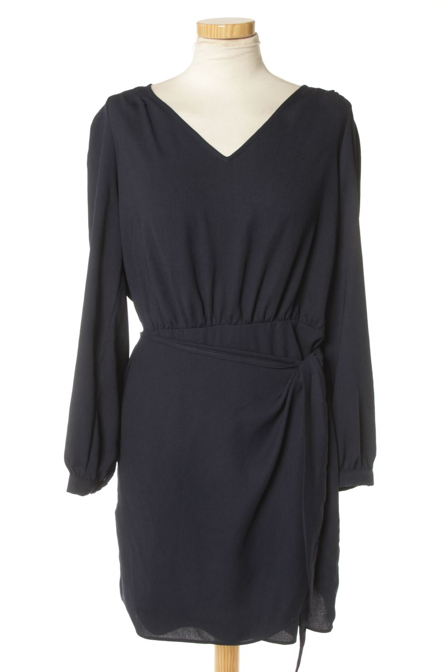 Robe casual Naf Naf de la taille 38, de couleur bleu marine