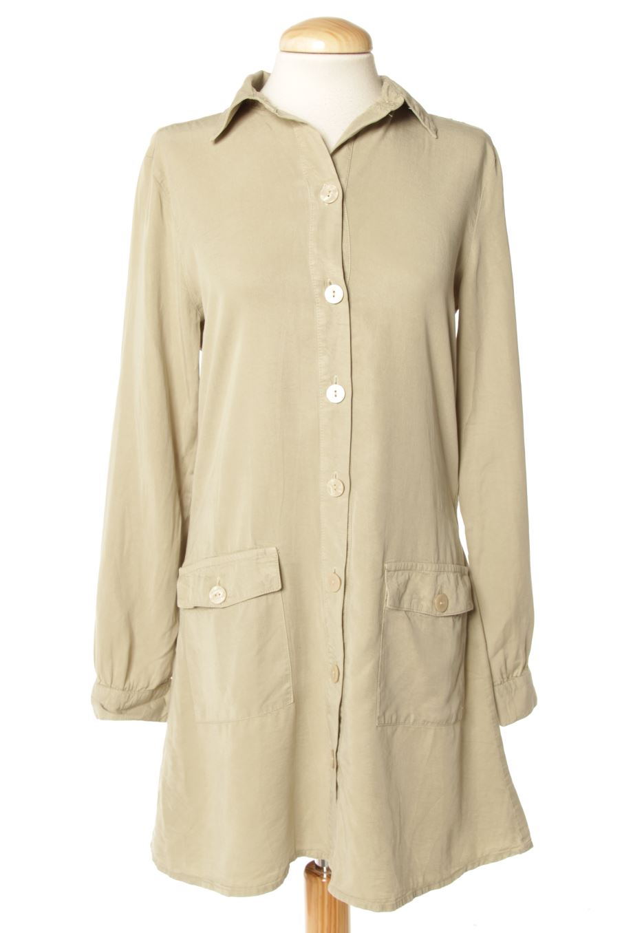 Robe casual Stradivarius de la taille M, de couleur vert