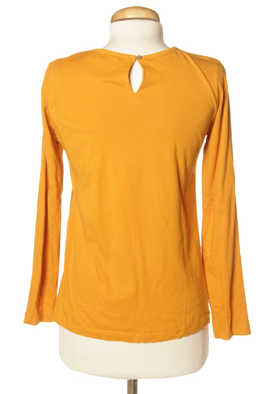 Camiseta manga larga de Sfera de la talla S, de color amarillo
