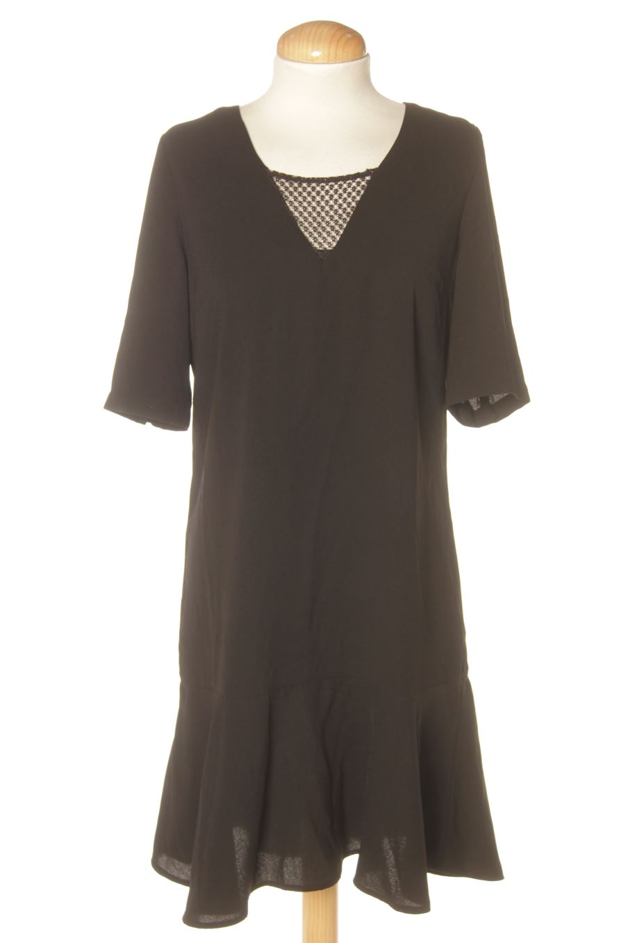 Einfaches Kleid von Camaieu Größe XS, Farbe Schwarz, für