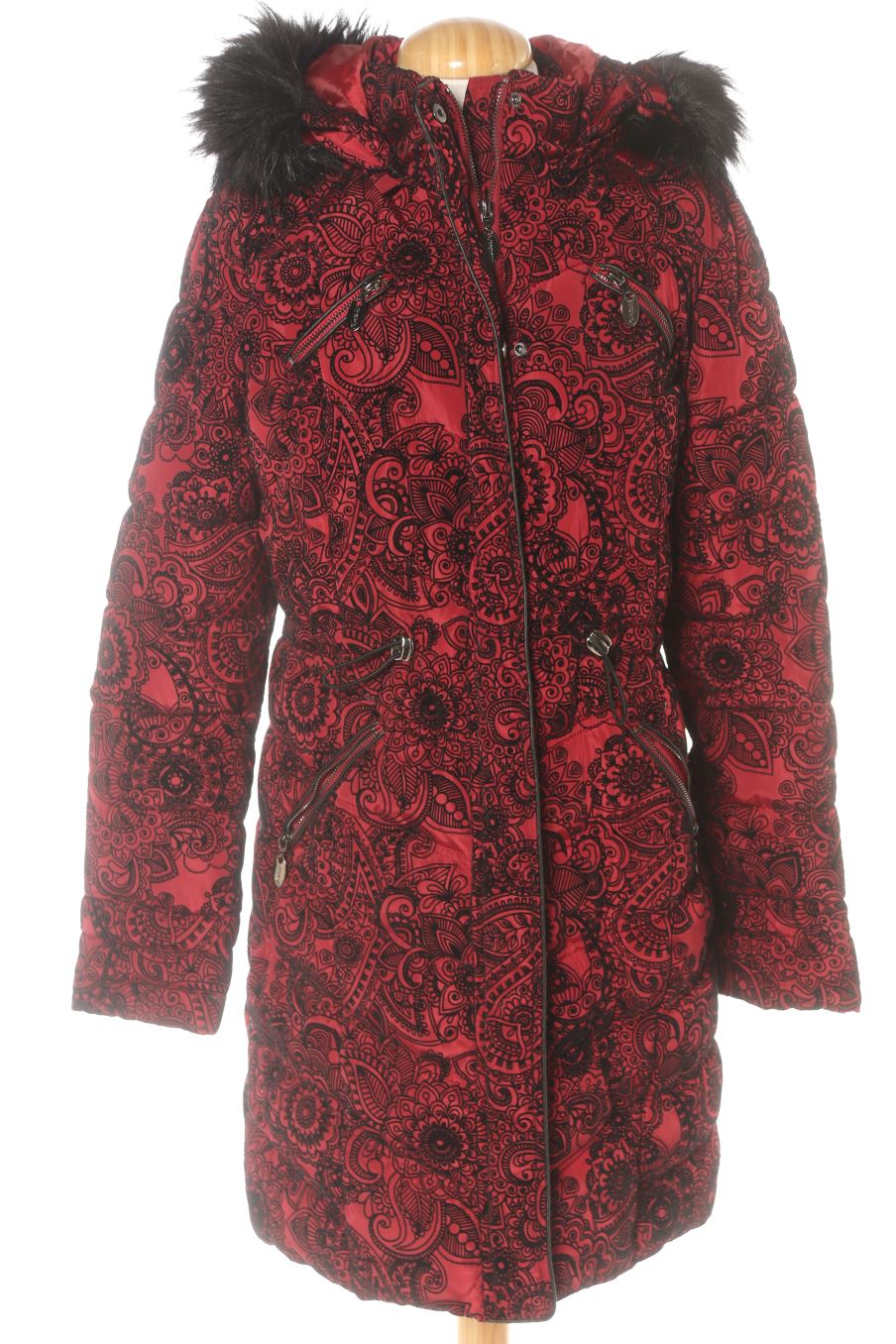 Manteau Koroshi de la taille S, de couleur bordeaux