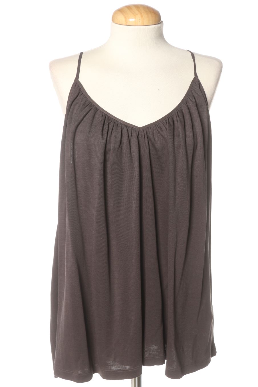 Top Massimo Dutti de la taille L, de couleur gris
