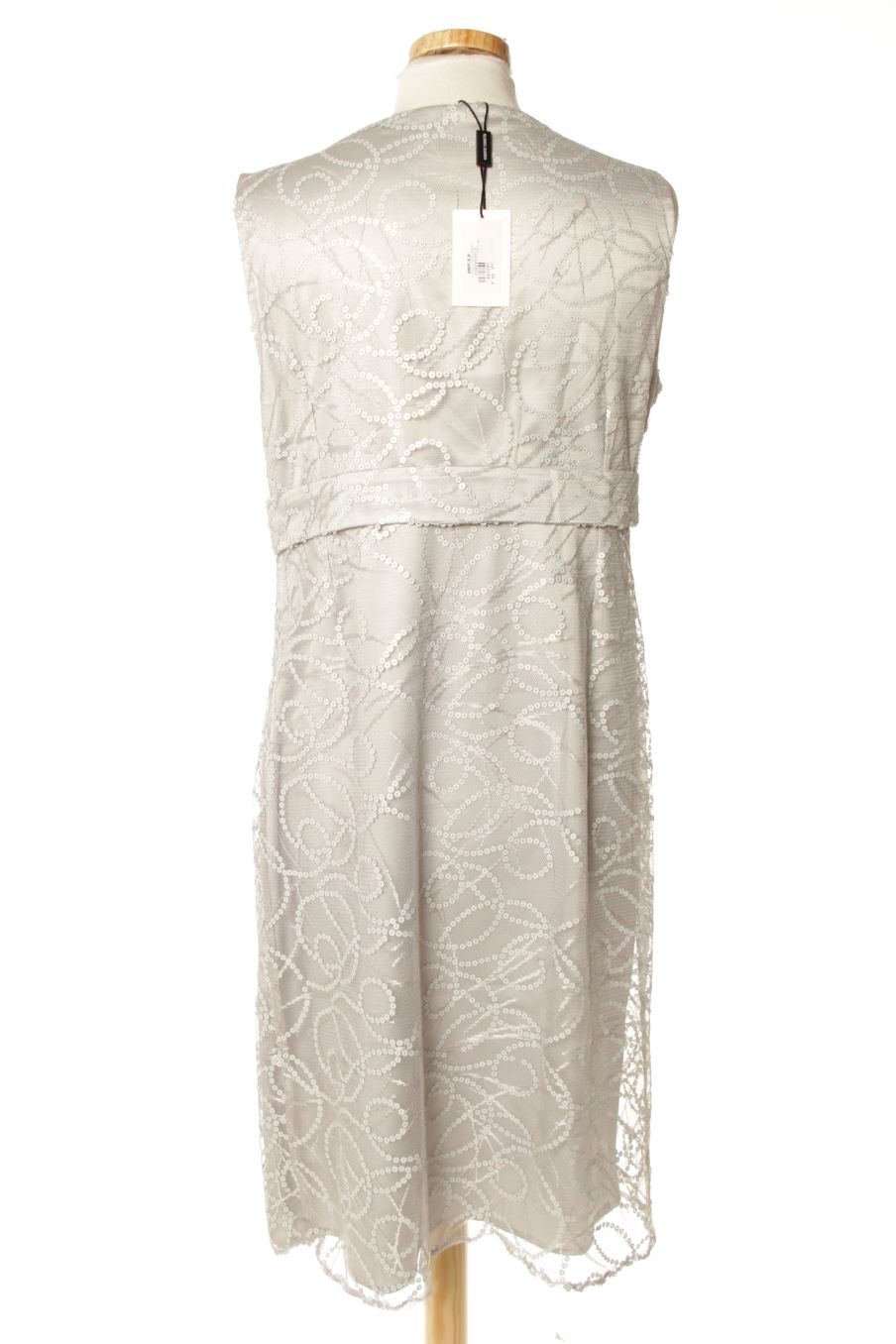 Robe Roberto Torretta de la taille 44, de couleur gris
