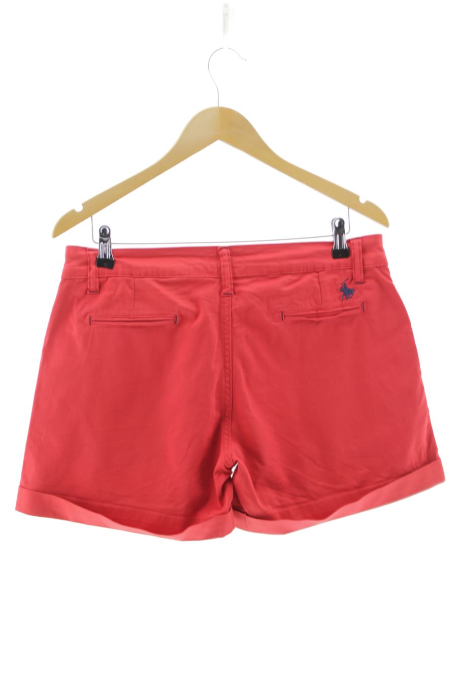 Pantalones cortos de Custi Mikelo de la talla 44, de color rojo
