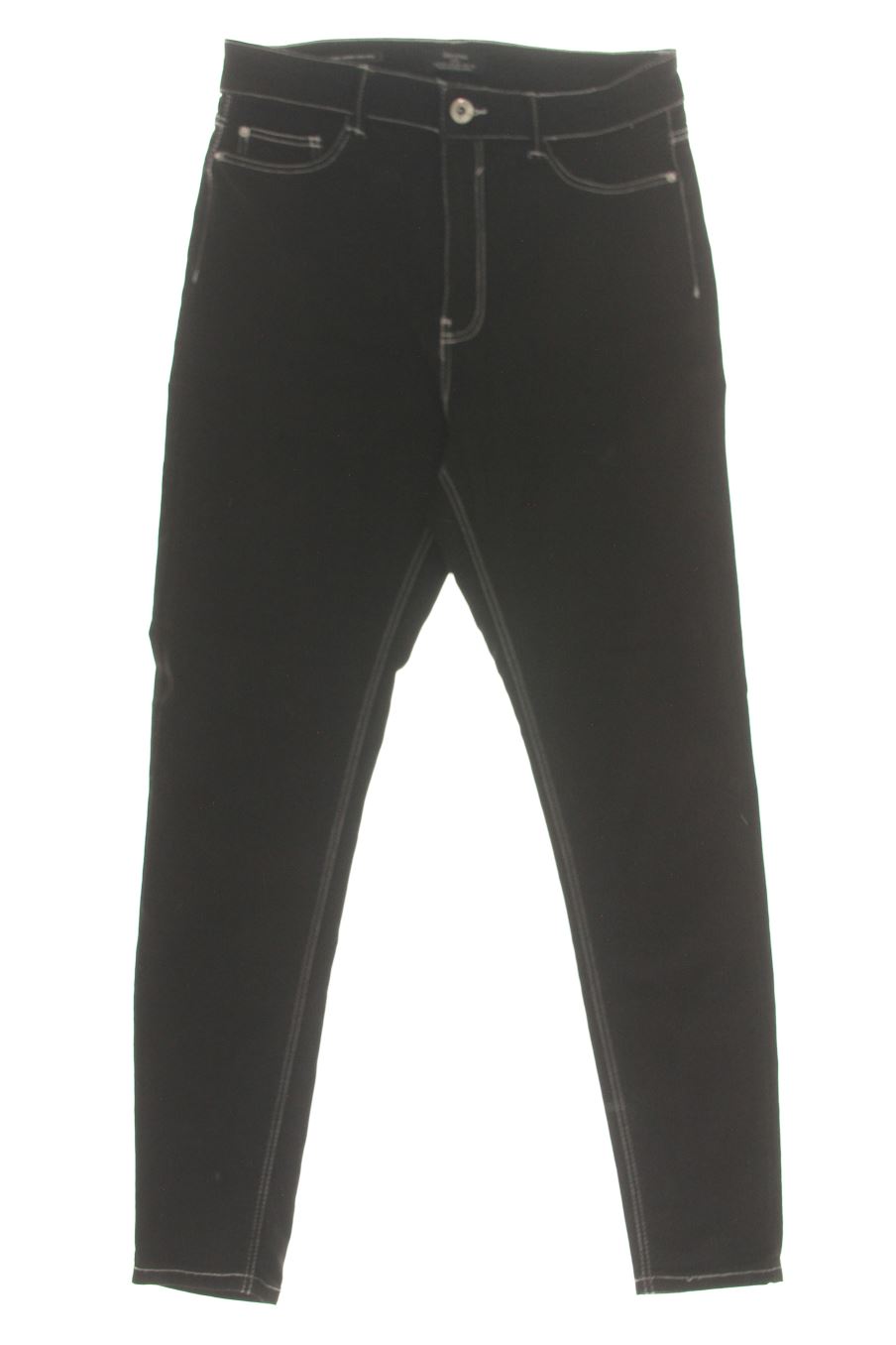 Jeans Bershka de la taille 40, de couleur noir de denim