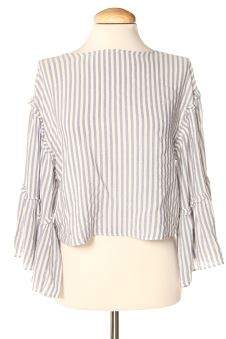 Blusa a maniche lunghe XS Bershka, foto 1 di 2