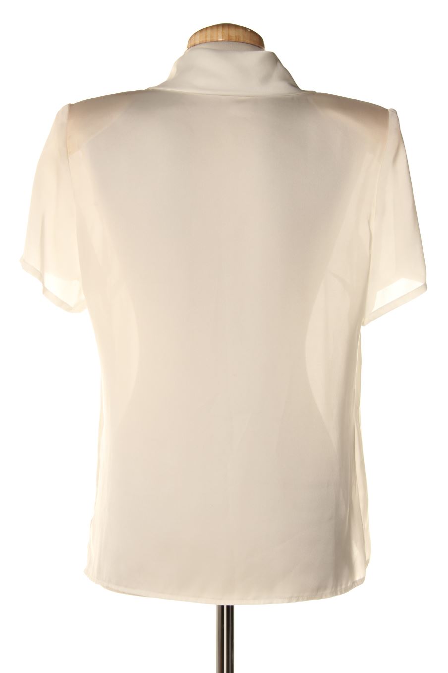 Blusa de manga corta de Antea de la talla 40, de color blanco