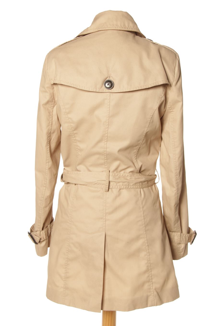 Gabardine Stradivarius de la taille S, de couleur beige