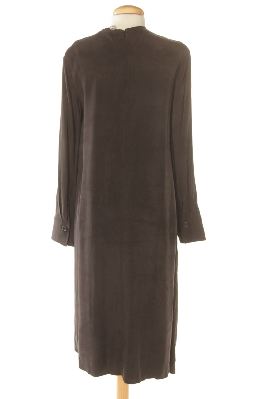 Robe casual Zara de la taille S, de couleur noir