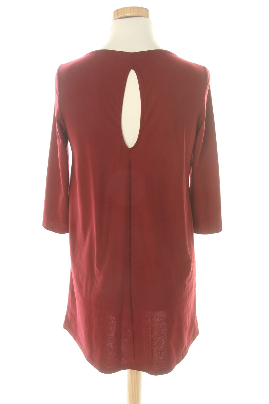Robe casual Mango de la taille XS, de couleur rouge