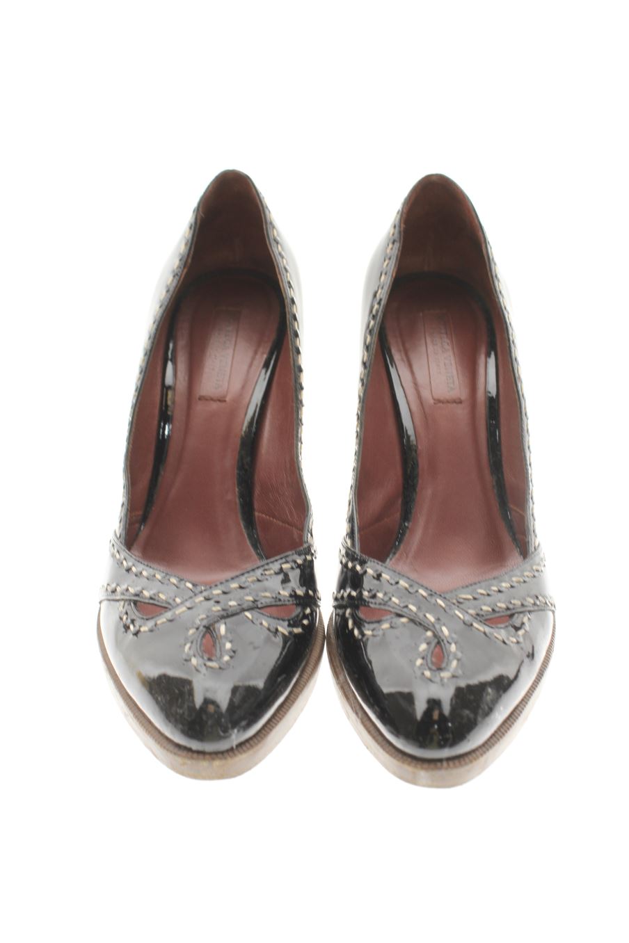 Zapatos de tacon de Bottega Veneta de la talla 40, de color negro de