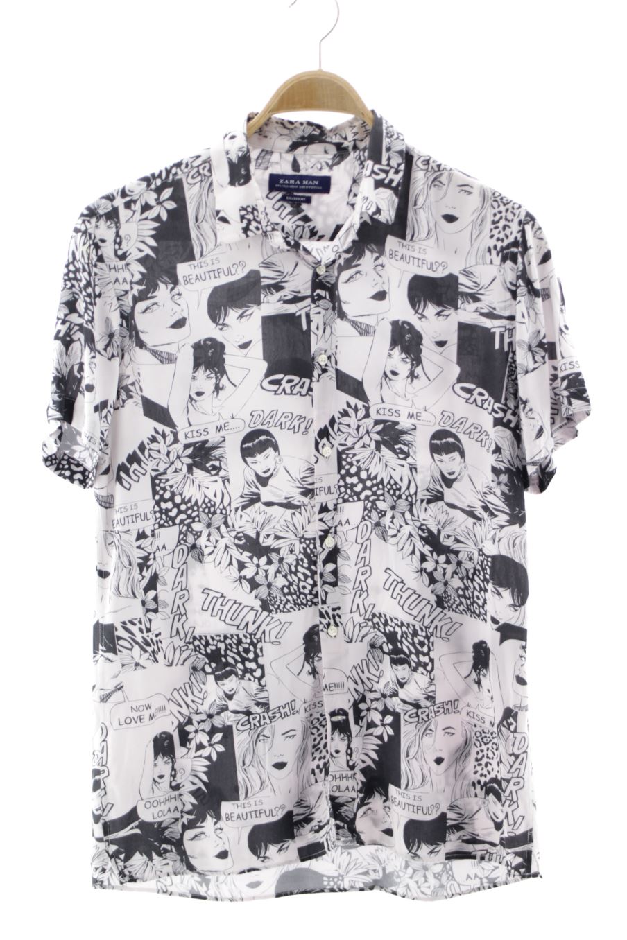 Camisa manga corta de Zara de la talla L