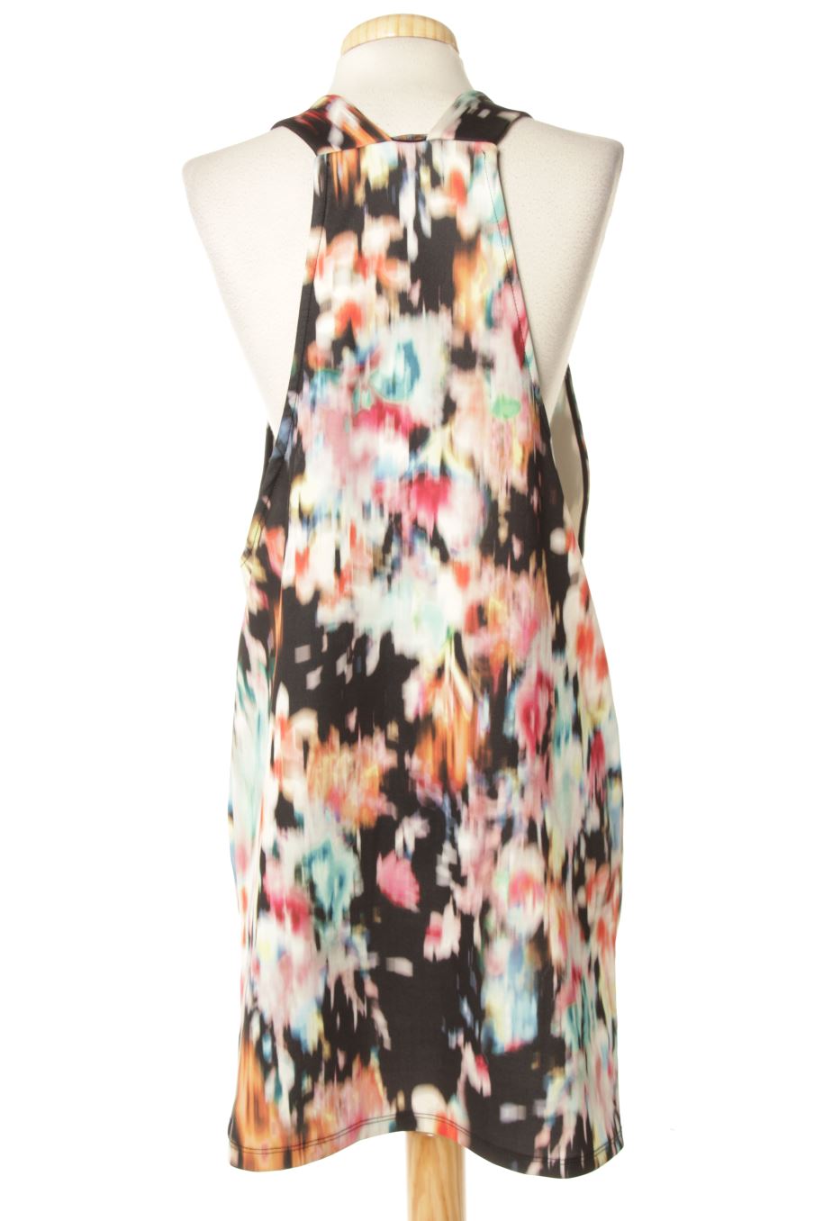 Robe casual Bershka de la taille L, de couleur imprimés