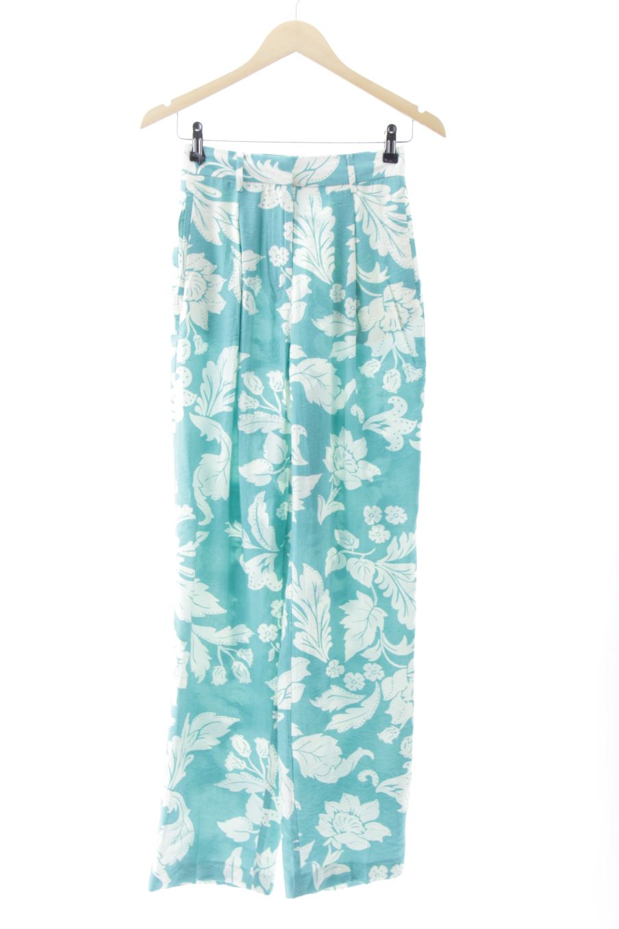 Pantalon Mango de la taille 34, de couleur fleurs
