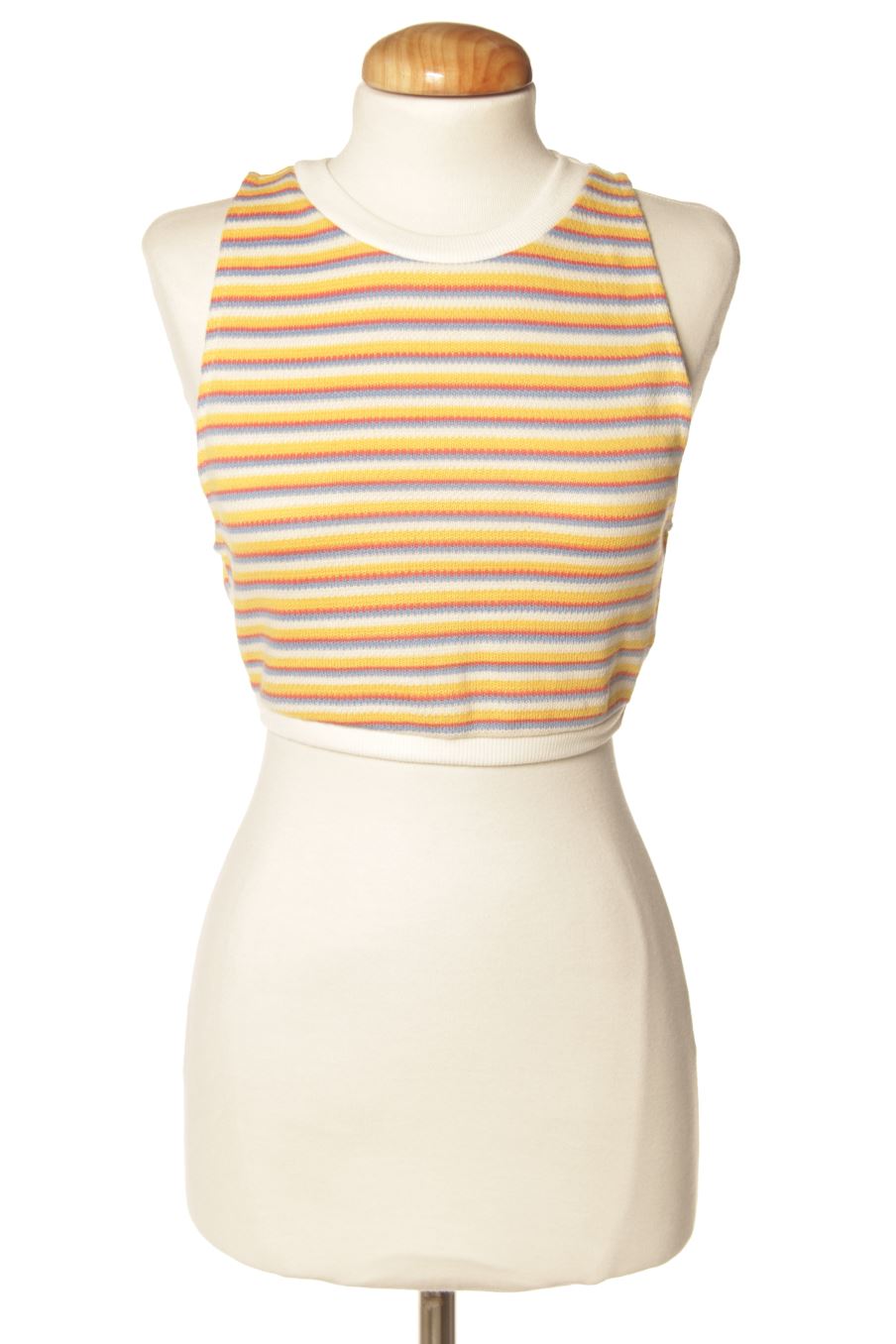 Top de Zara de la talla S, de color rayas