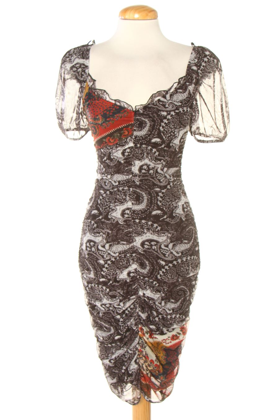 Robe casual Desigual de la taille M, de couleur imprimés