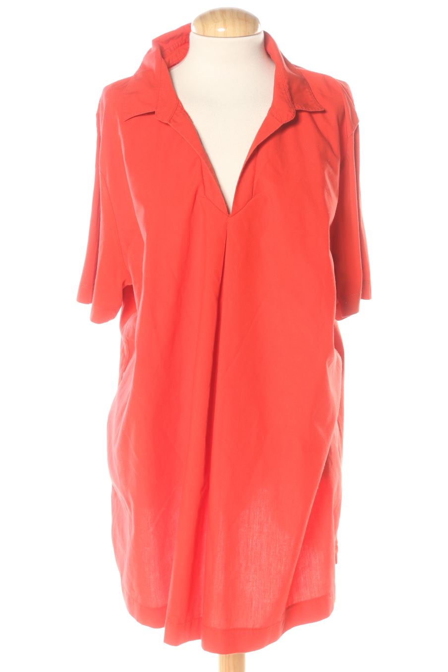 Blusa a maniche corte de Elena miro de la talla XXL, de color rosso