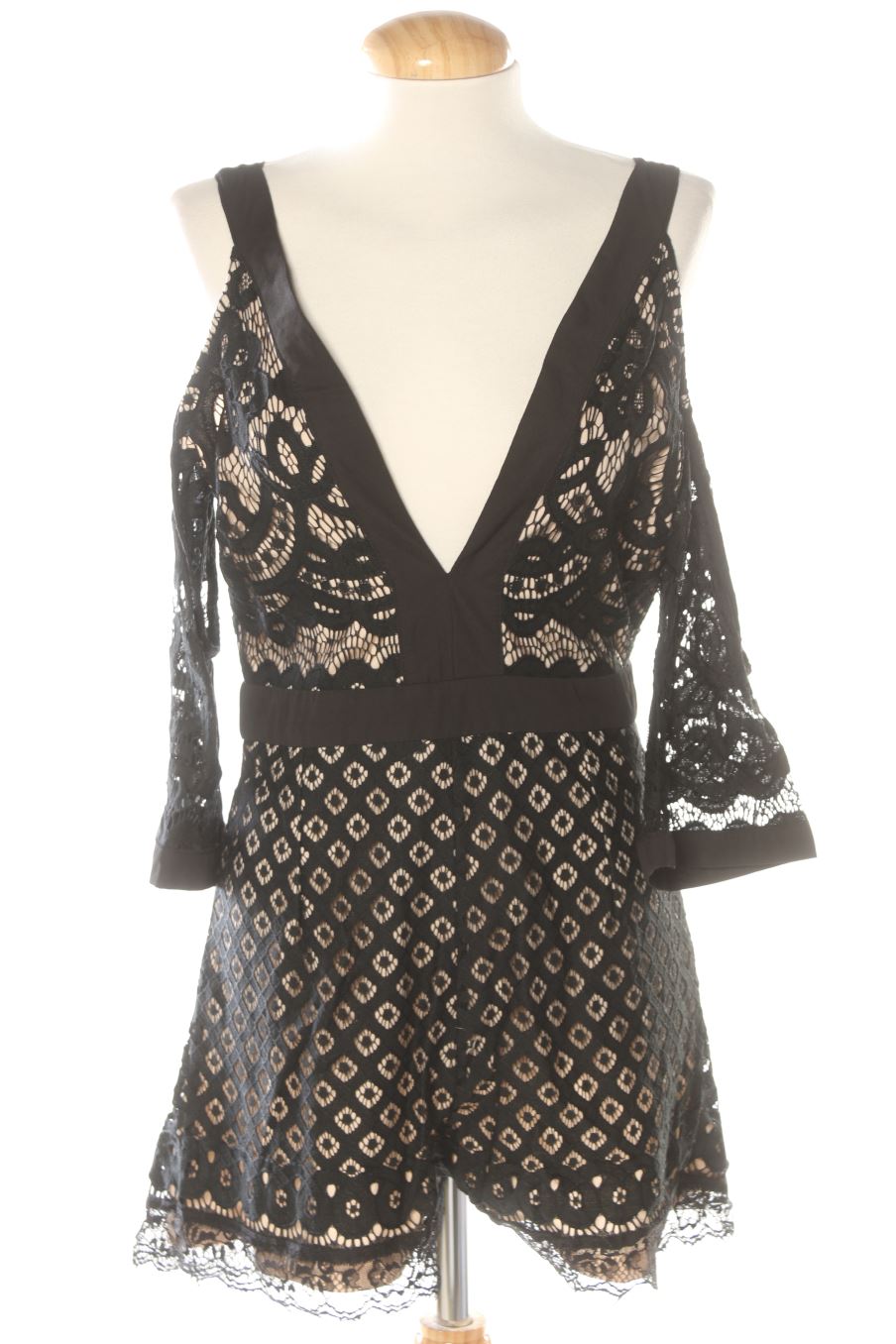 Tuta de Love & Other Things de la talla L, de color nero