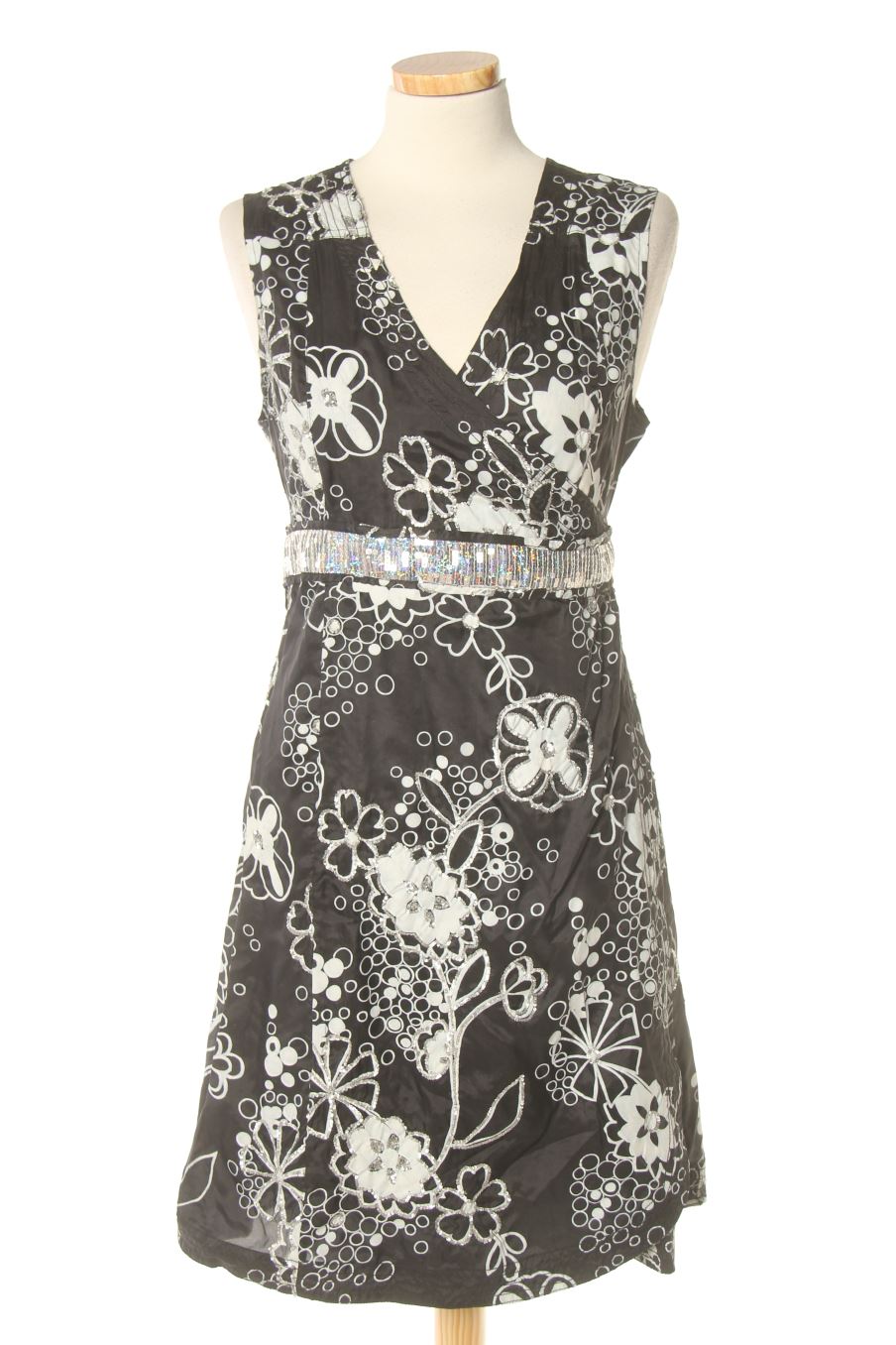 Vestido de Chatik & Kertan de la talla M, de color estampado de seda