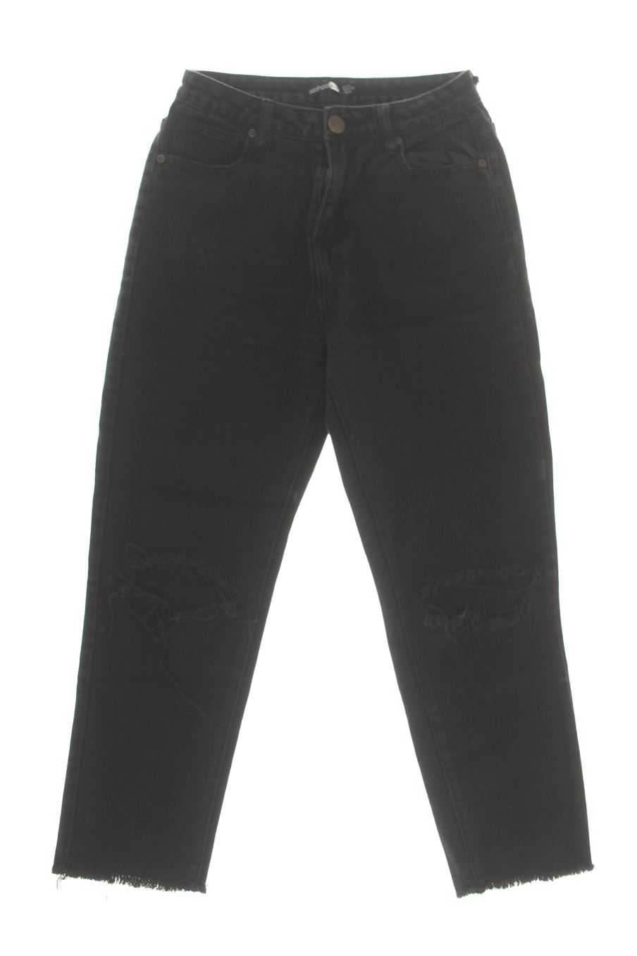 Jeans Boohoo de la taille 36, de couleur noir de denim