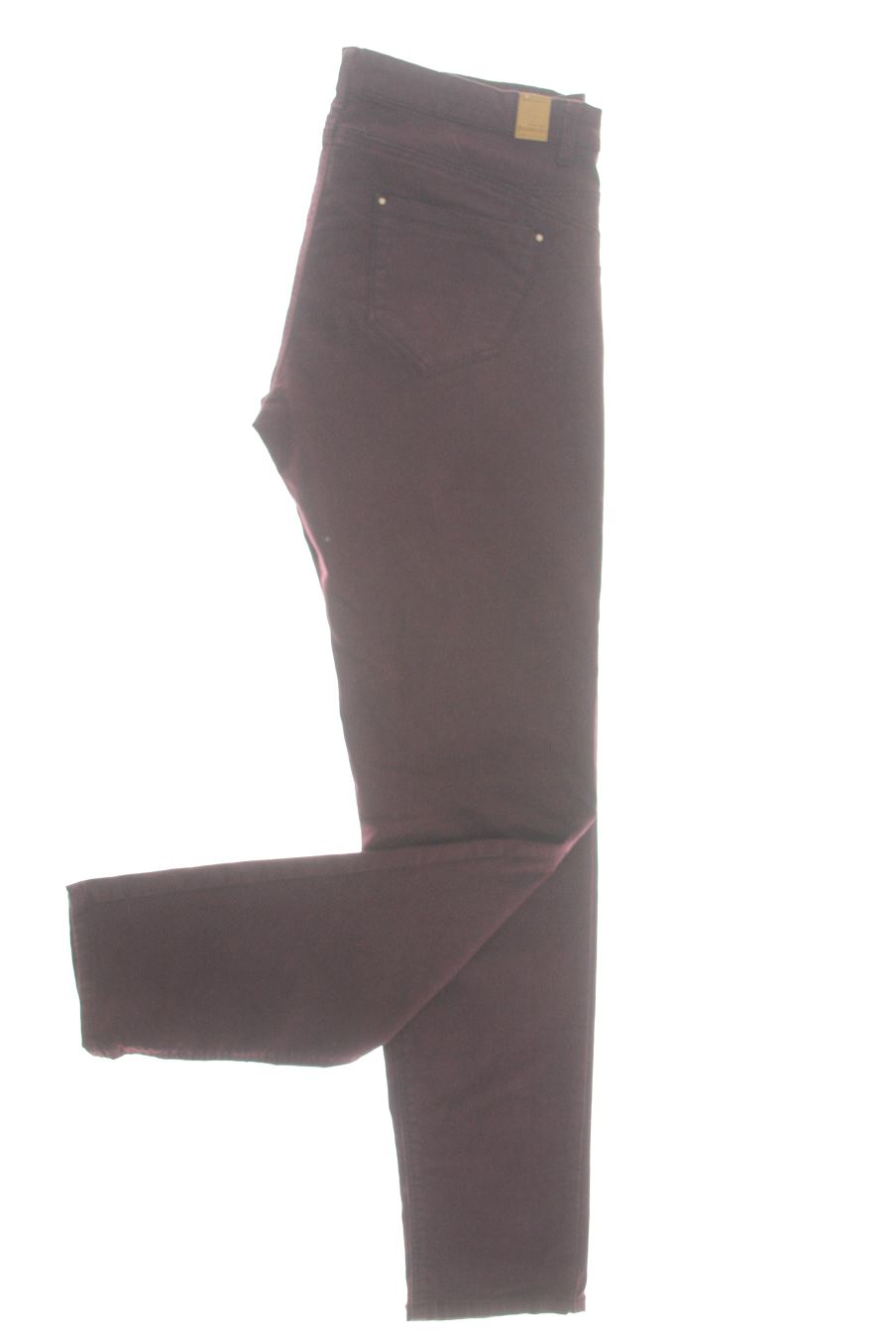 Jeans Stradivarius de la taille 44, de couleur bordeaux de denim
