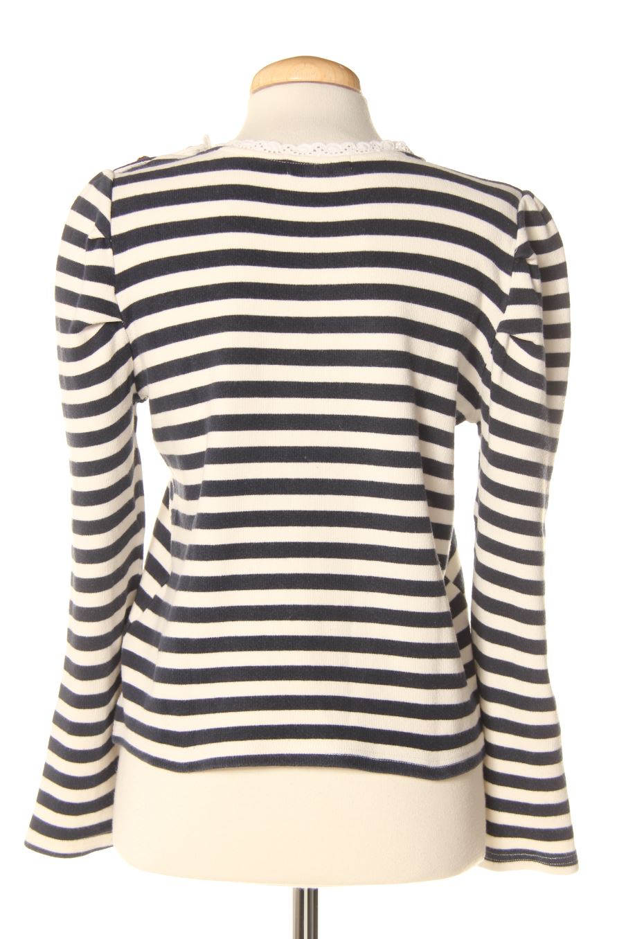 Sudadera de charlior de la talla S, de color rayas