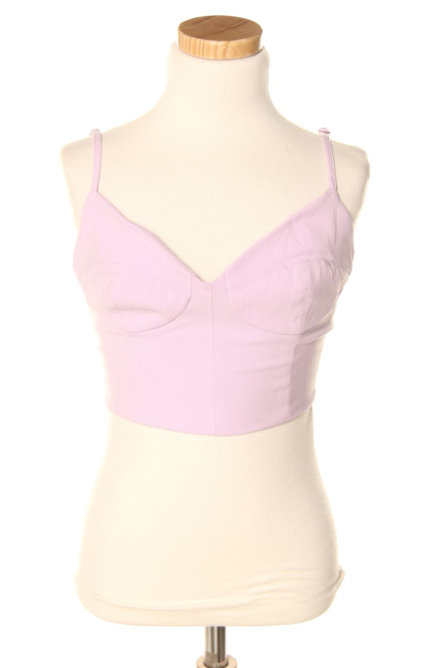 Top Bershka de la taille S, de couleur pourpre