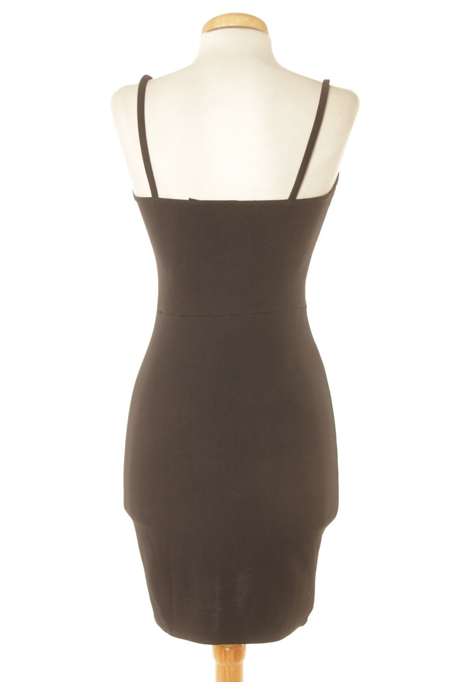 Robe casual Boohoo de la taille 36, de couleur noir