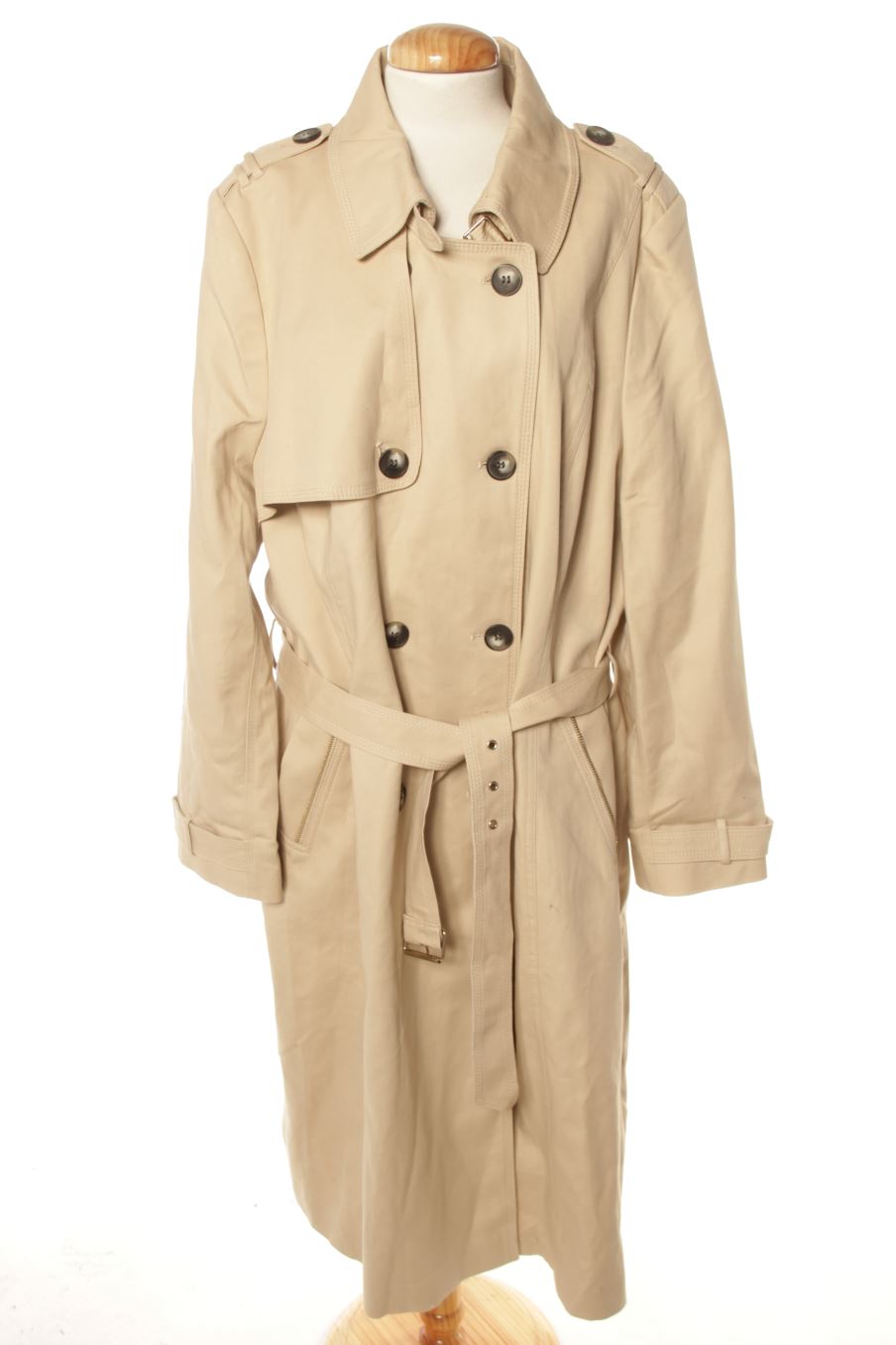 Gabardina de River island de la talla 50, de color beige