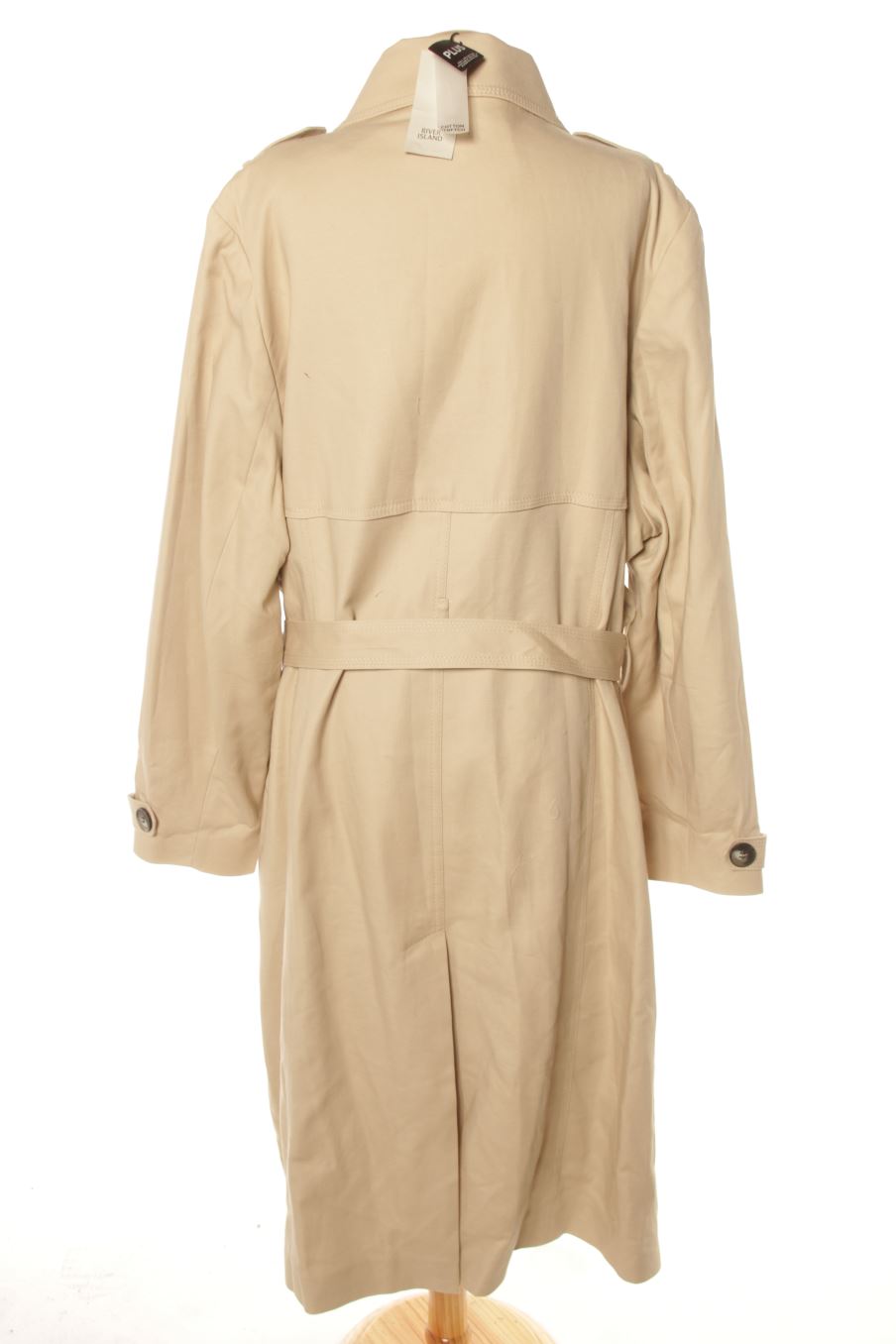 Gabardina de River island de la talla 50, de color beige