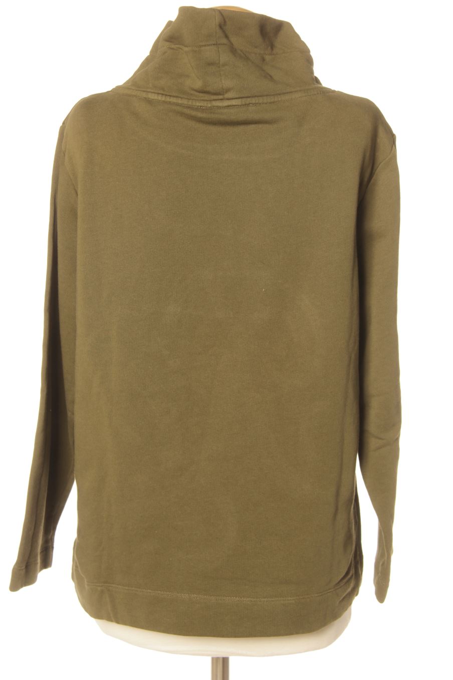 Sudadera de Purificación García de la talla M, de color verde