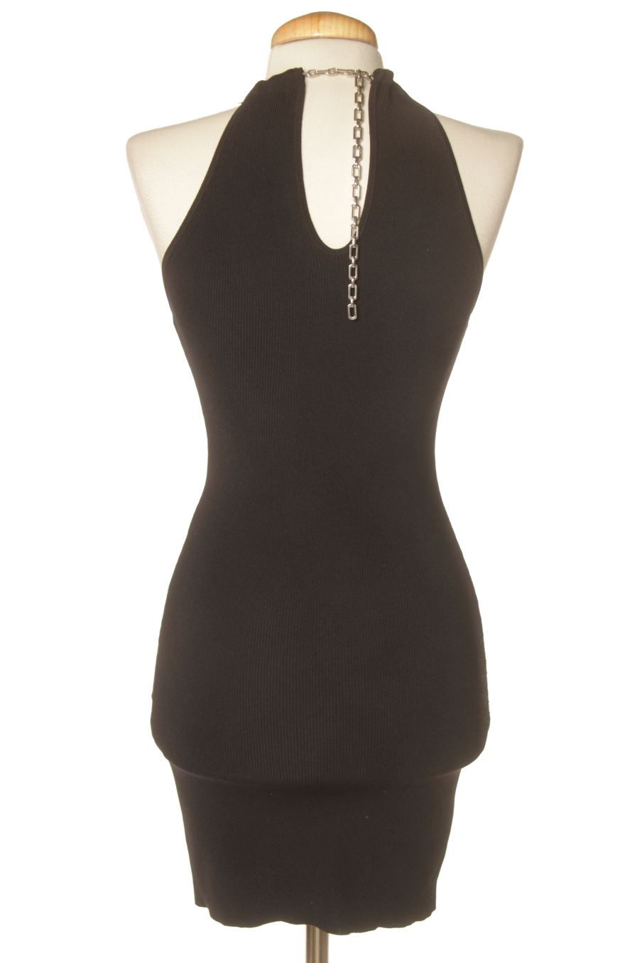 Vestido casual de Bershka de la talla S, de color negro