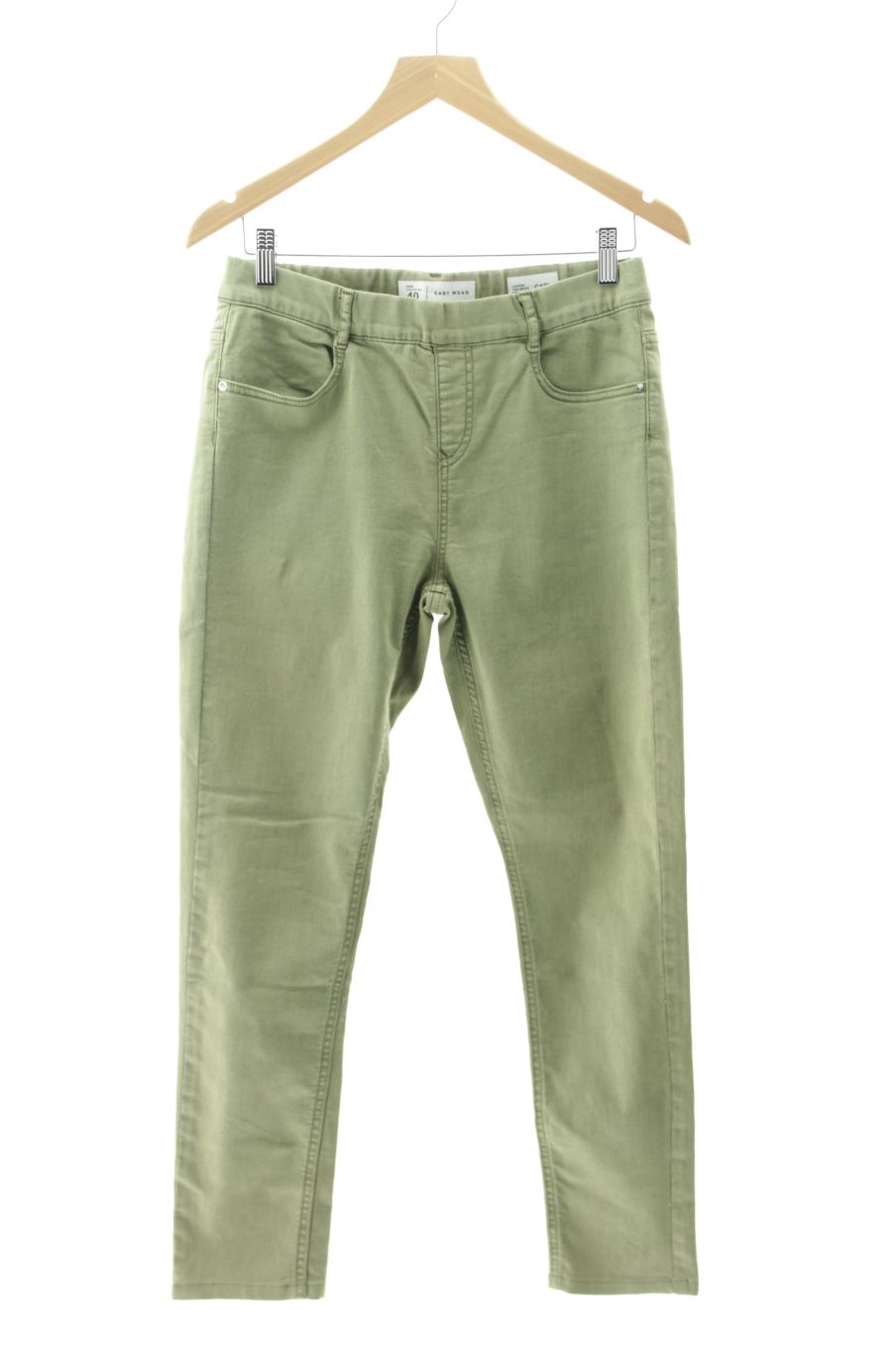 Jeans von Easy wear Größe 40, Farbe Grün, aus Jeanskleidung für