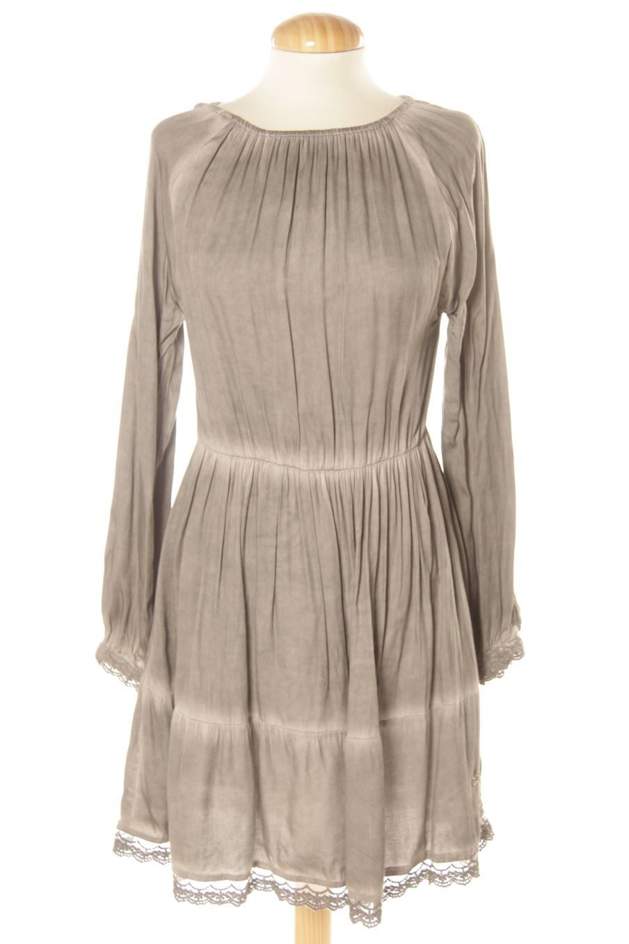 Einfaches Kleid von Pepe Jeans Größe XS, Farbe Grau, für