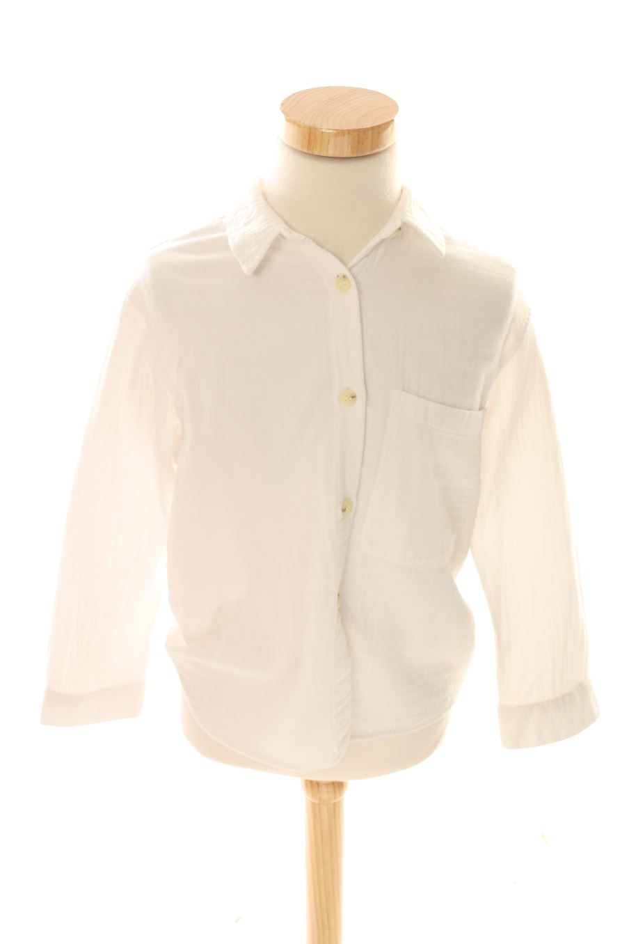 Chemise manches longues Zara de la taille 8 ans de seconde main