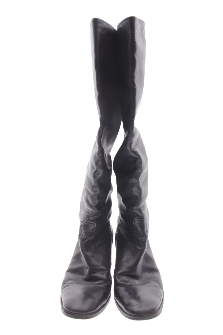 Botas de Hermès de la talla 39, de color negro de