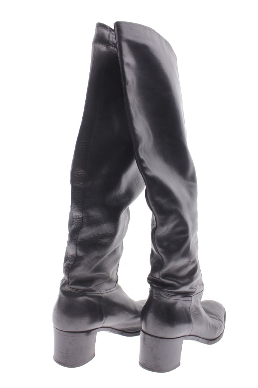 Botas de Hermès de la talla 39, de color negro de