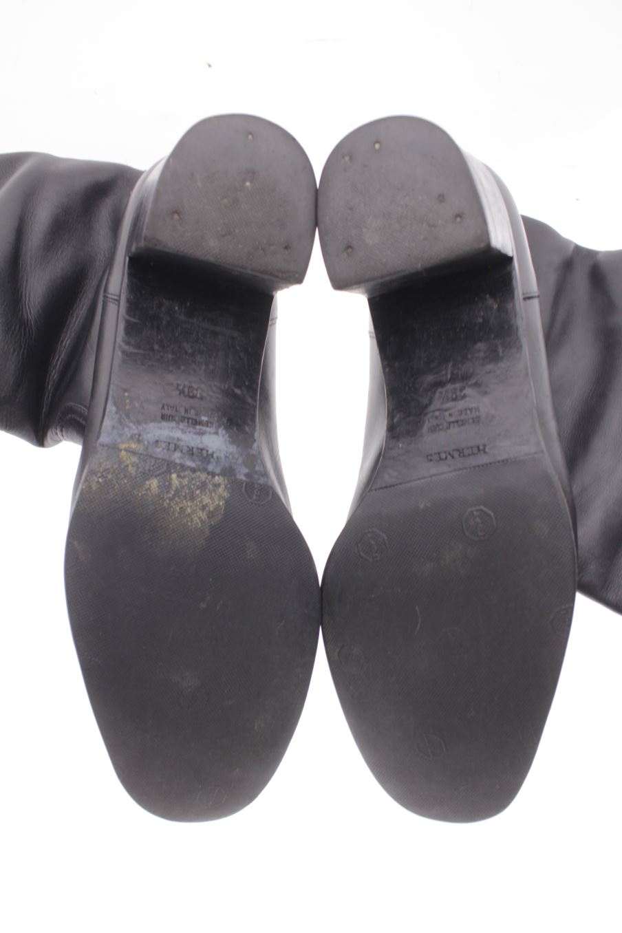 Botas de Hermès de la talla 39, de color negro de
