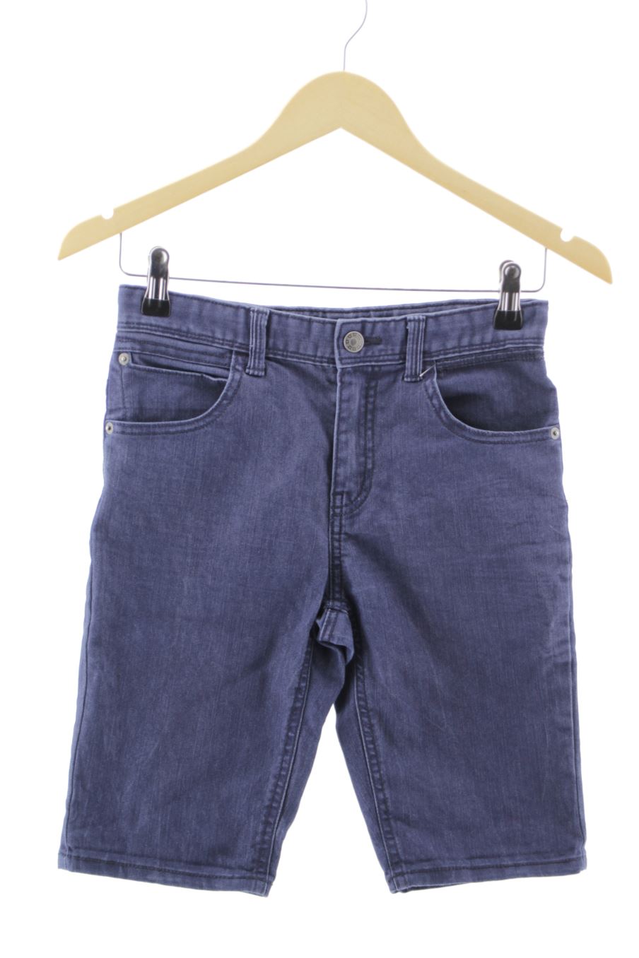 Vaqueros cortos de Benetton de la talla 8 años de denim de segunda mano