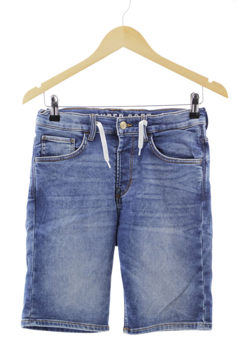 Vaqueros cortos de H&M de la talla 12 años de denim de segunda mano