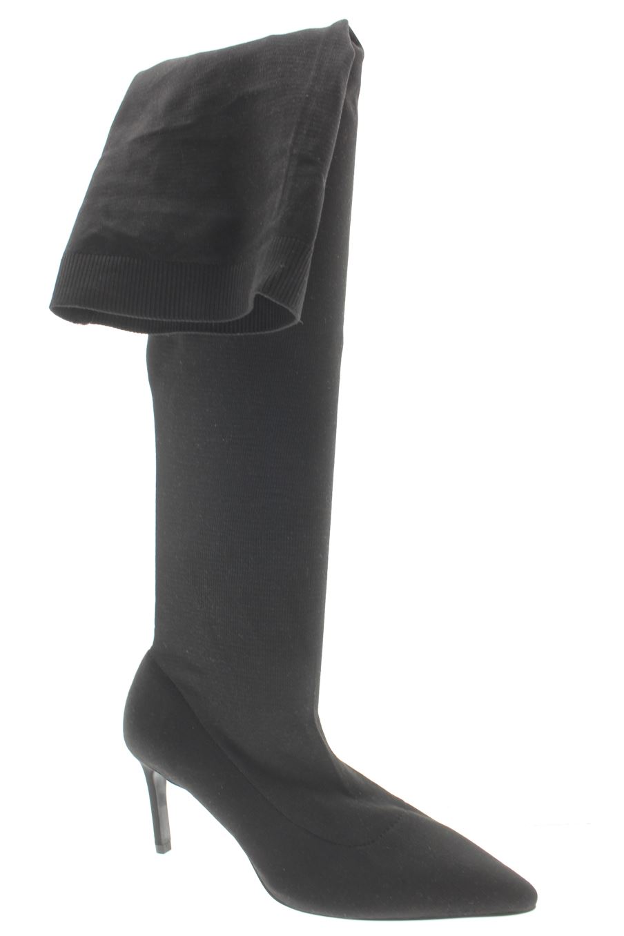 Botas de Mango de la talla 37, de color negro de