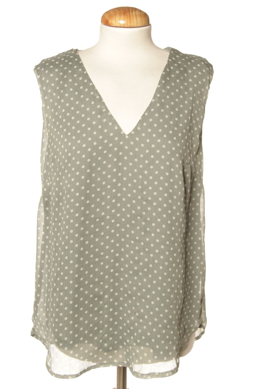 Aufwändiges Top von ANNA FIELD Größe 42, Farbe Türkis, für