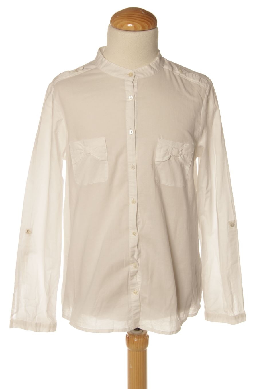 Mit Etikett Massimo Dutti Langärmeliges Hemd Größe 146
