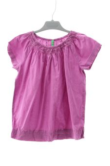 Kurzärmelige Bluse 122 Benetton