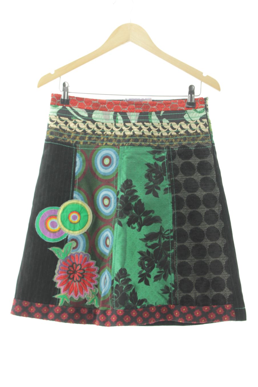 Falda de Desigual de la talla 36, de color estampado