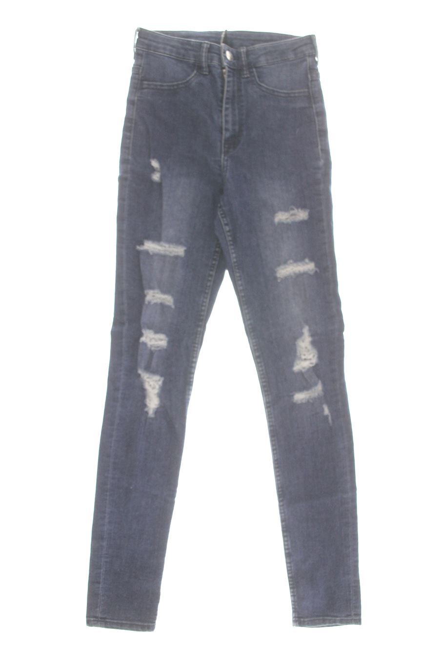 Jeans H&M de la taille 34, de couleur bleu de denim