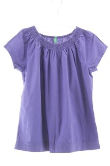 Blouse à manches courtes 8 ans Benetton