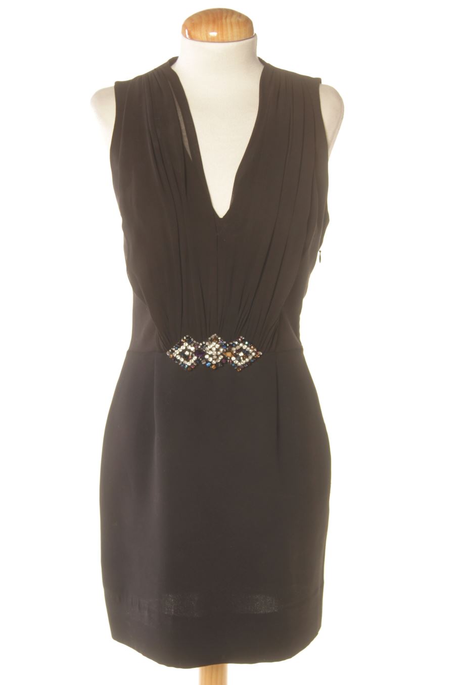 Robe Sandro de la taille XS, de couleur noir